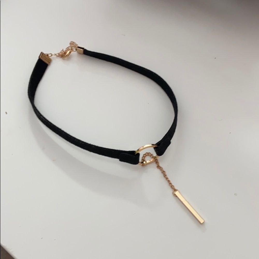 LAST CALL 🤍 acubi egirl black velvet ring choker